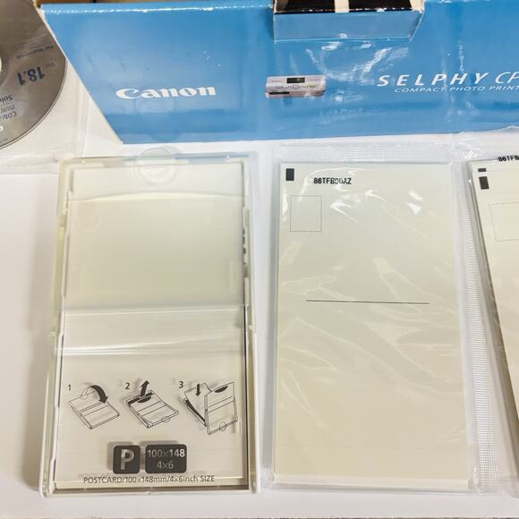 Open Box Canon Selphy CP780 Compact Color Photo Printer Used Working - Picture 16 of 16